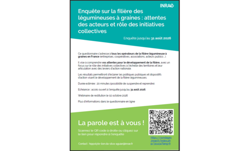 Flyer enquête INRAE vignette